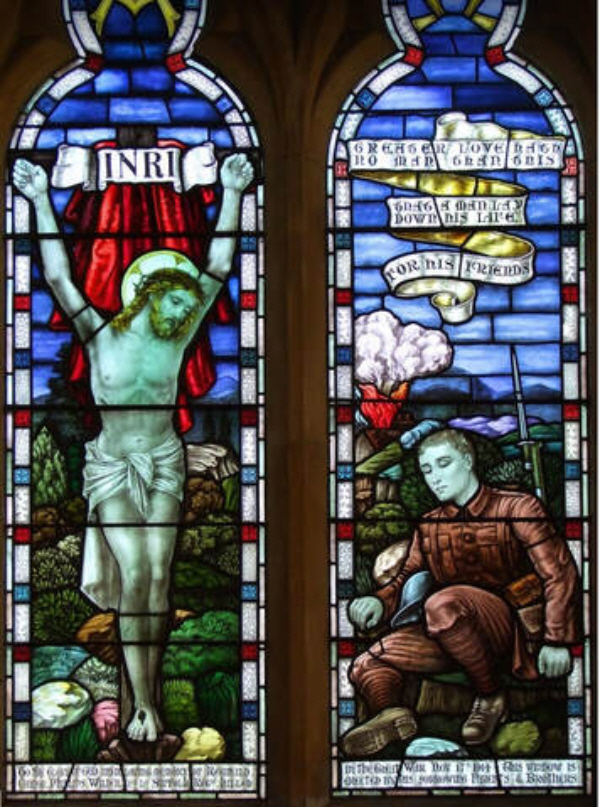 Wilder Window During the week March 21-28 1920, the stained glass East End window and ...
